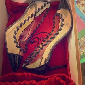 Red Bottoms/lisabeth 85 pat/pvc